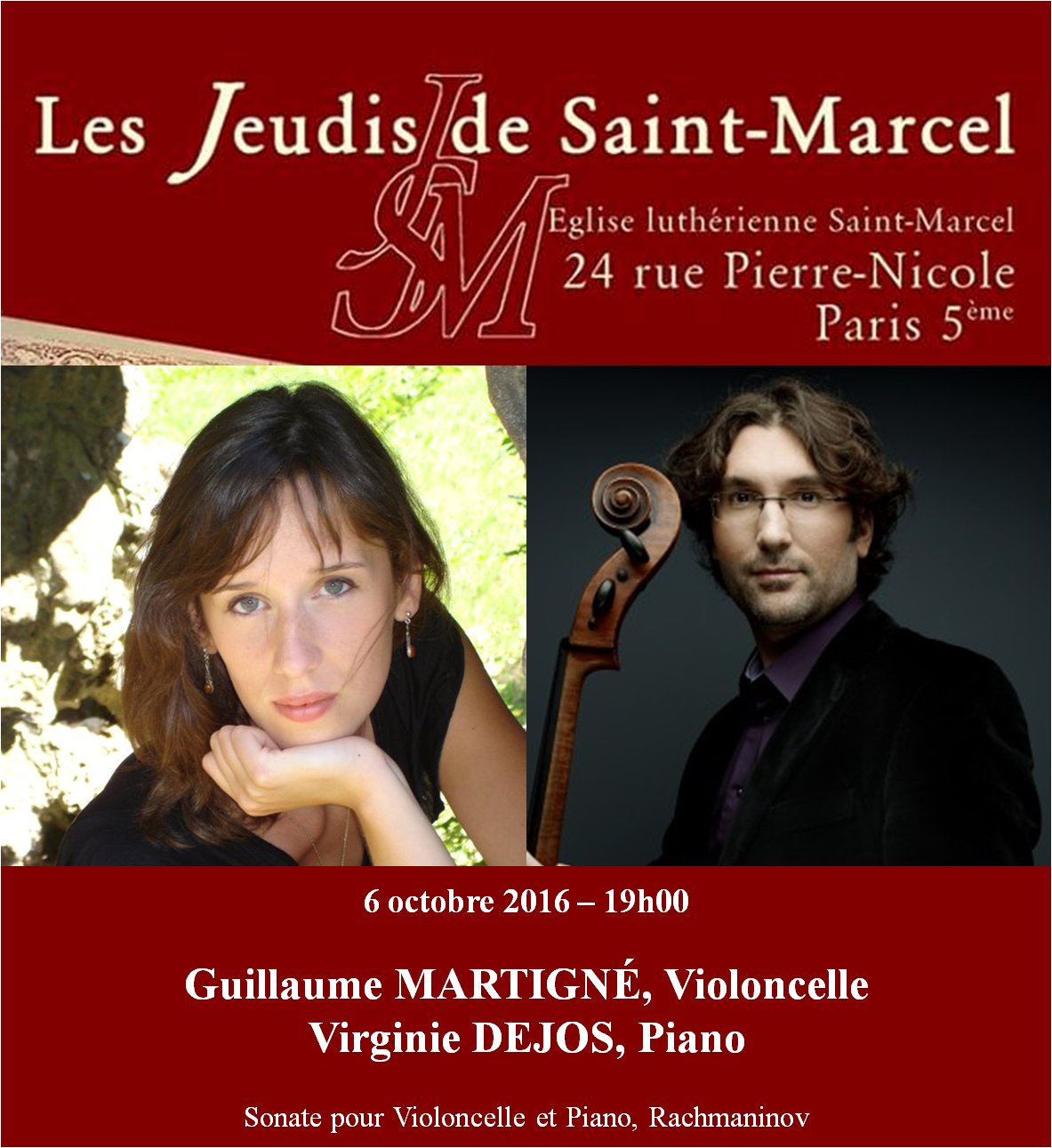 Violoncelliste Guillaume Martigné